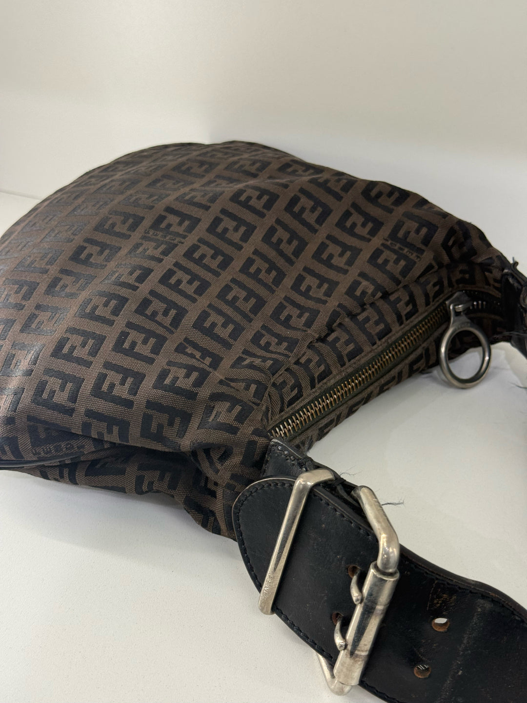 Vintage Fendi Zucca Designer Bag