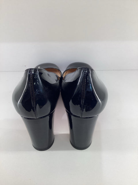 Pre Owned Christian Louboutin Jane Patent Leather Sz 41.5 Shoes w/ Shoe Bags
