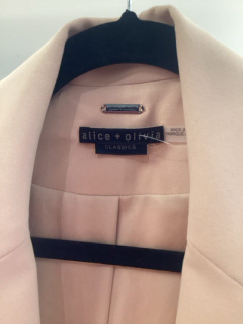 Alice & Olivia Sz 6 Sand  Blazer