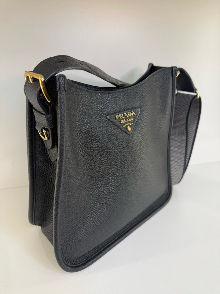 Prada Leather Crossbody Designer Bag
