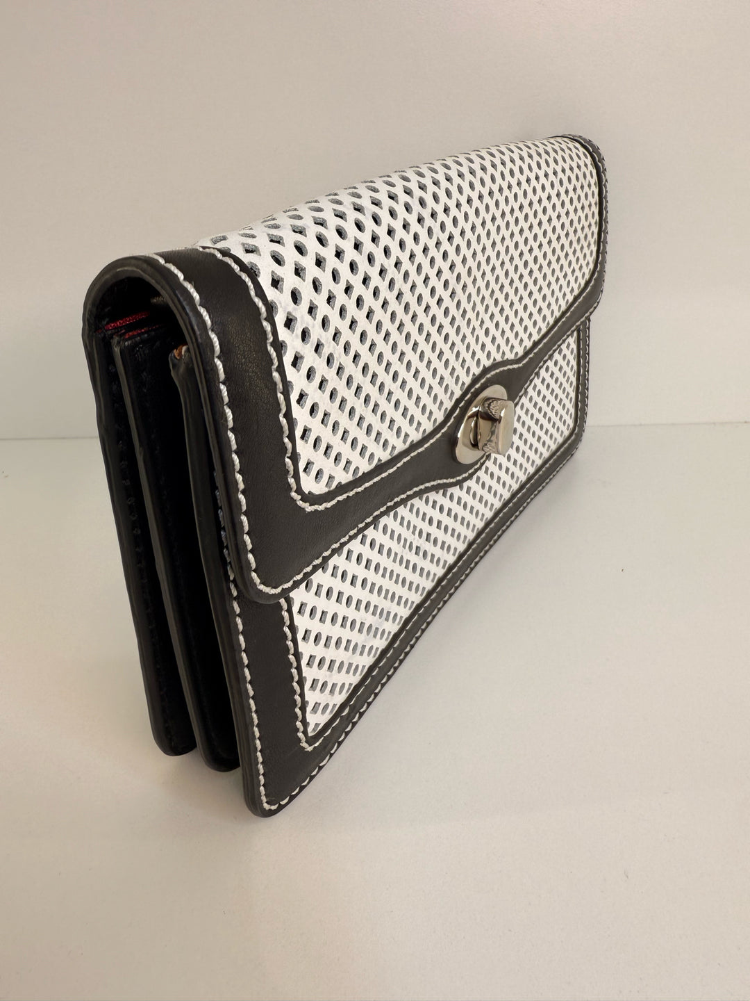 Isabella Fiore Envelope Turn Lock Clutch Purse