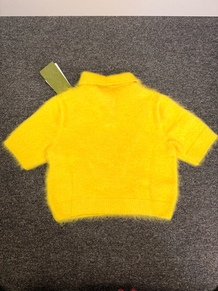NWT Gucci Cashmere Polo Sweater Sz M