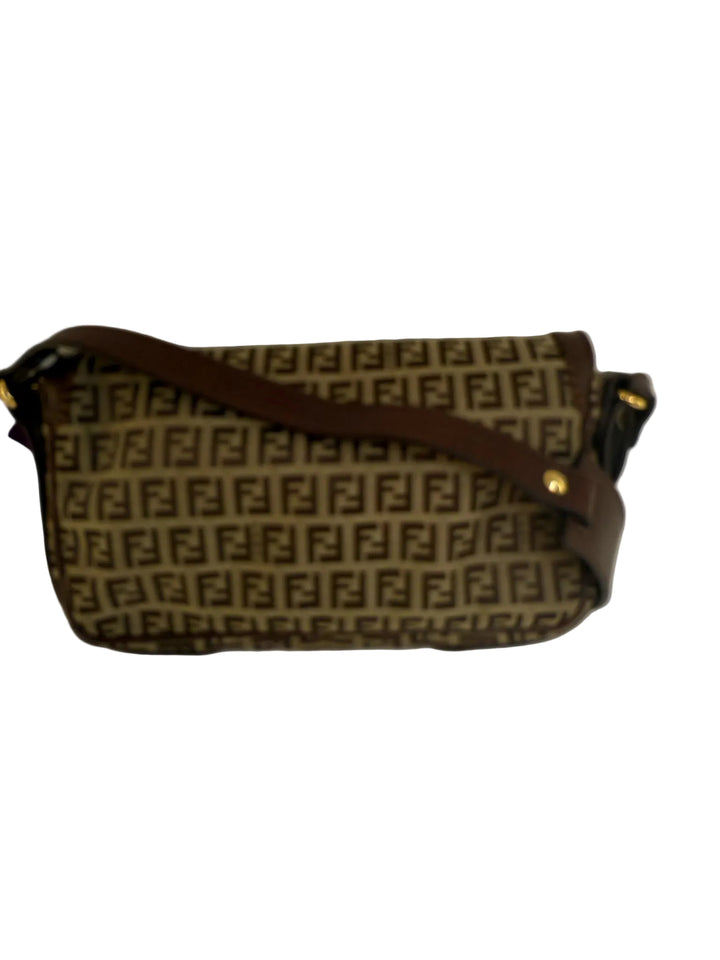 Vintage Fendi Zucca Canvas HANDBAG