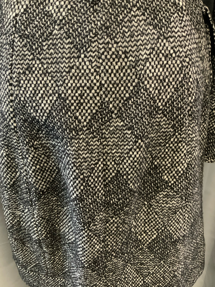 Diane Von Furstenberg Ruffle Placket Coat Size 6
