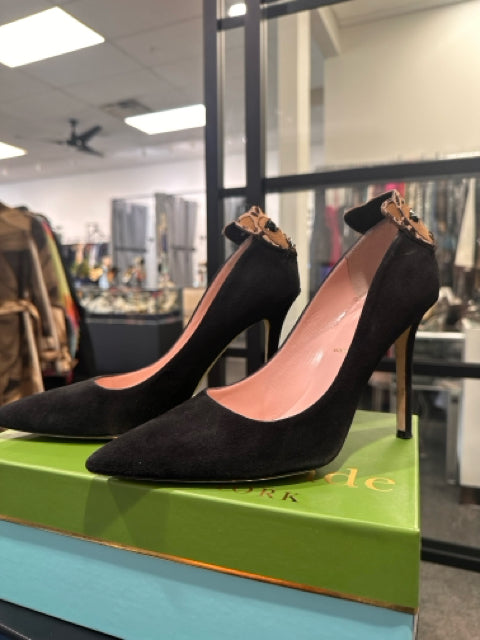 Kate Spade Sz 8.5 Suede Tiger Pump Shoes