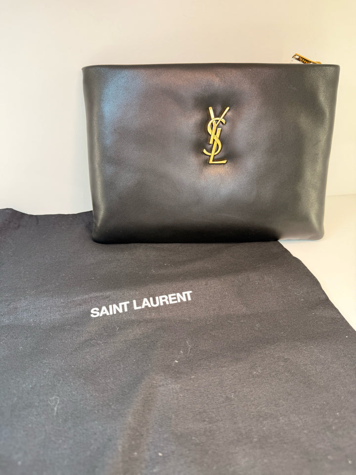 NWT Yves Saint Laurent Pillow Pouch Designer Bag