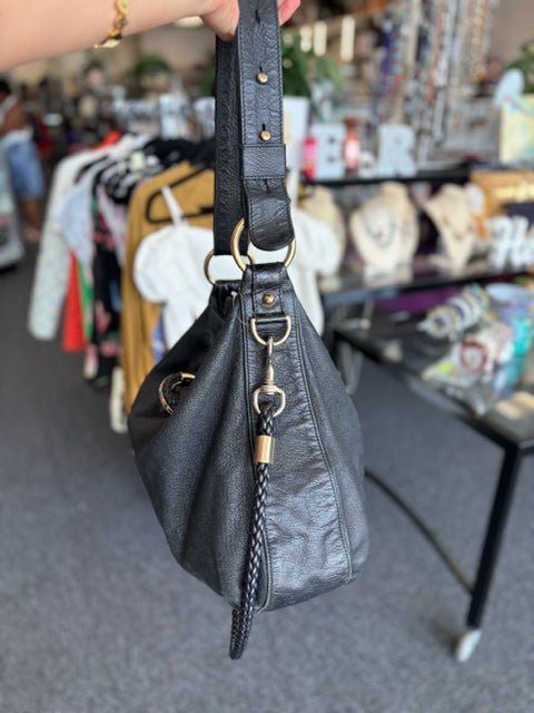 Gucci Leather Black Hand Bags Shoulder Bag