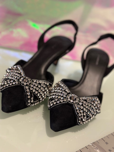 Sz 37 Isabel Marant Designer Pagda Kitten Heel Shoe