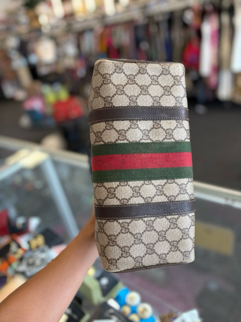 Gucci Small GG Vintage Boston Bag