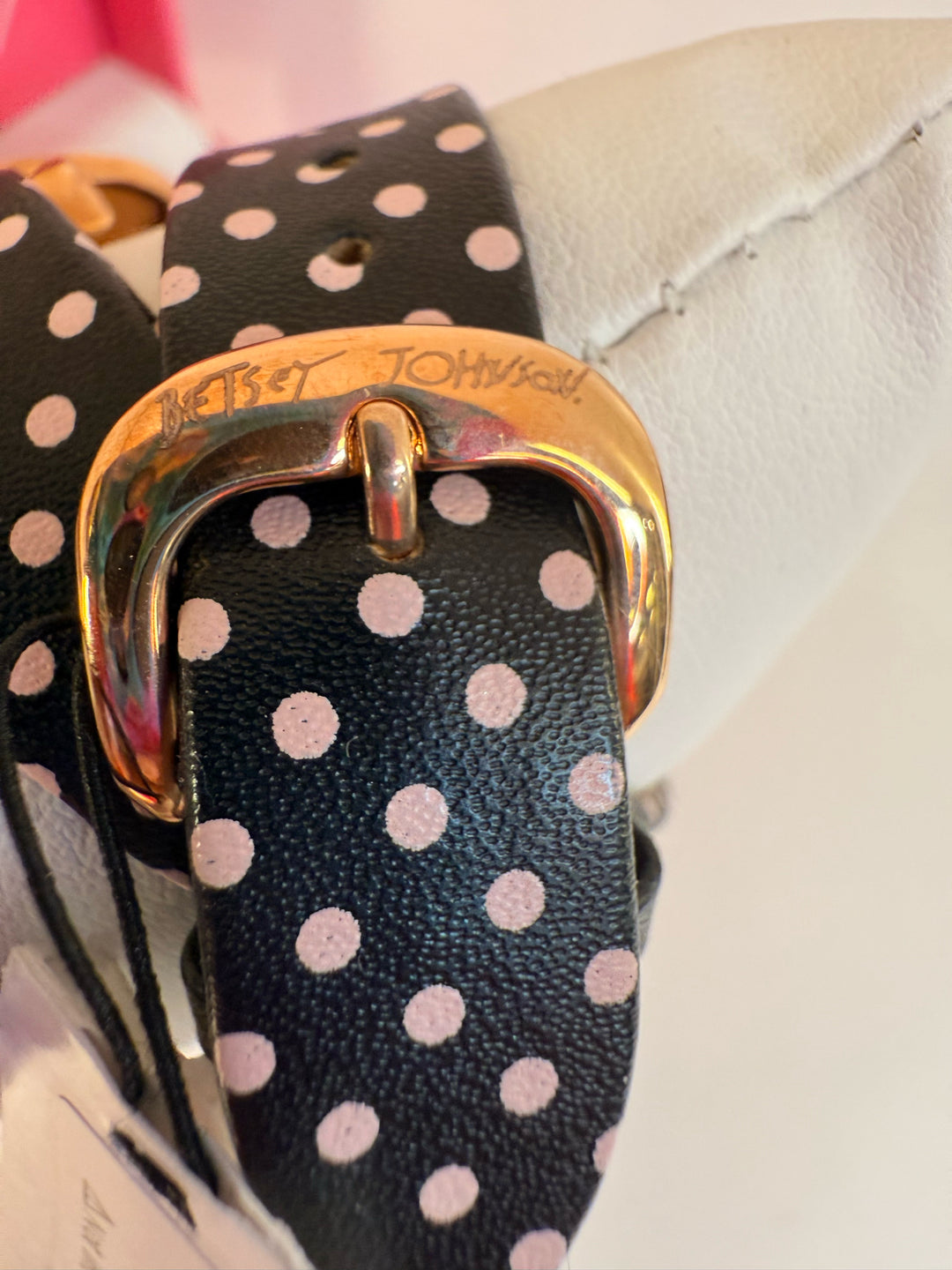 NWT Betsey Johnson Double Wrap Gold Face Watch