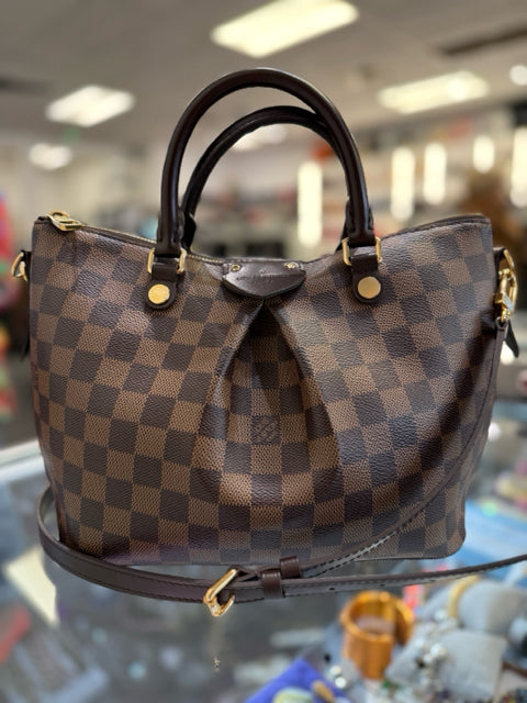 Louis Vuitton Damier Ebene Sienna PM Includes Strap Designer Bag
