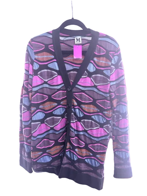 Missoni Sz 10 Multi Color Sweater Cardigan
