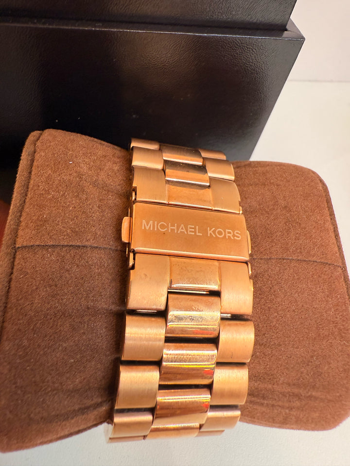 Michael Kors Gold w/ Pink Face Watch