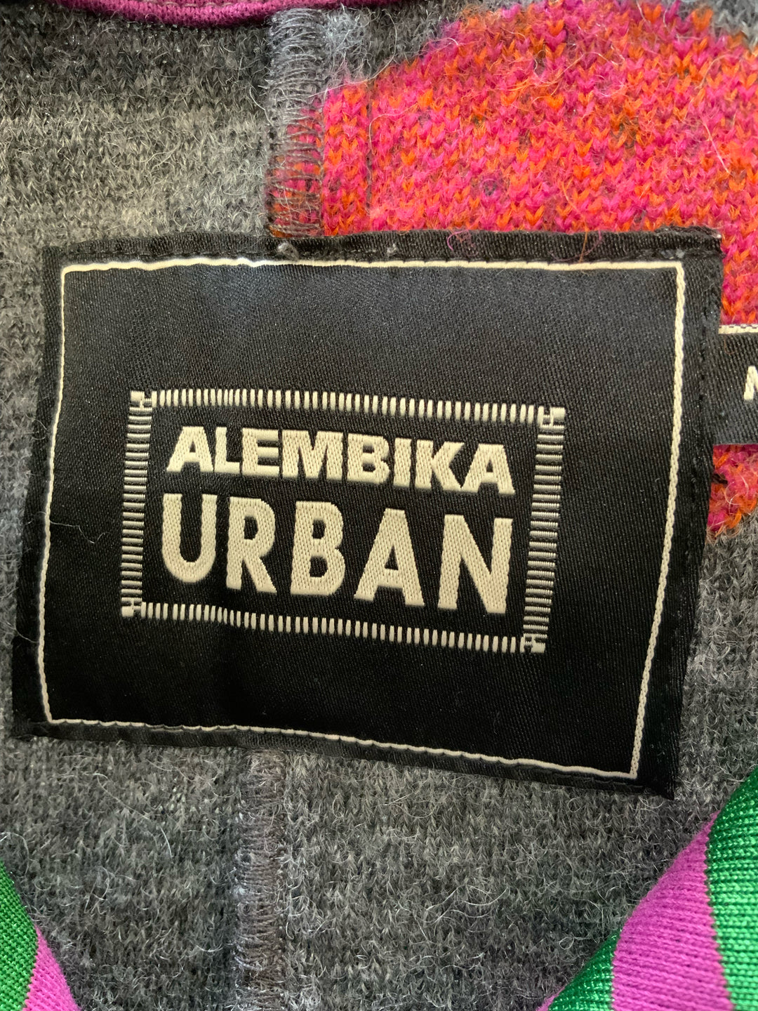 ALEMBIKA URBAN Wool Fleece Jacket Size Large