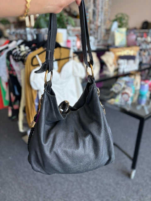 Gucci Leather Black Hand Bags Shoulder Bag