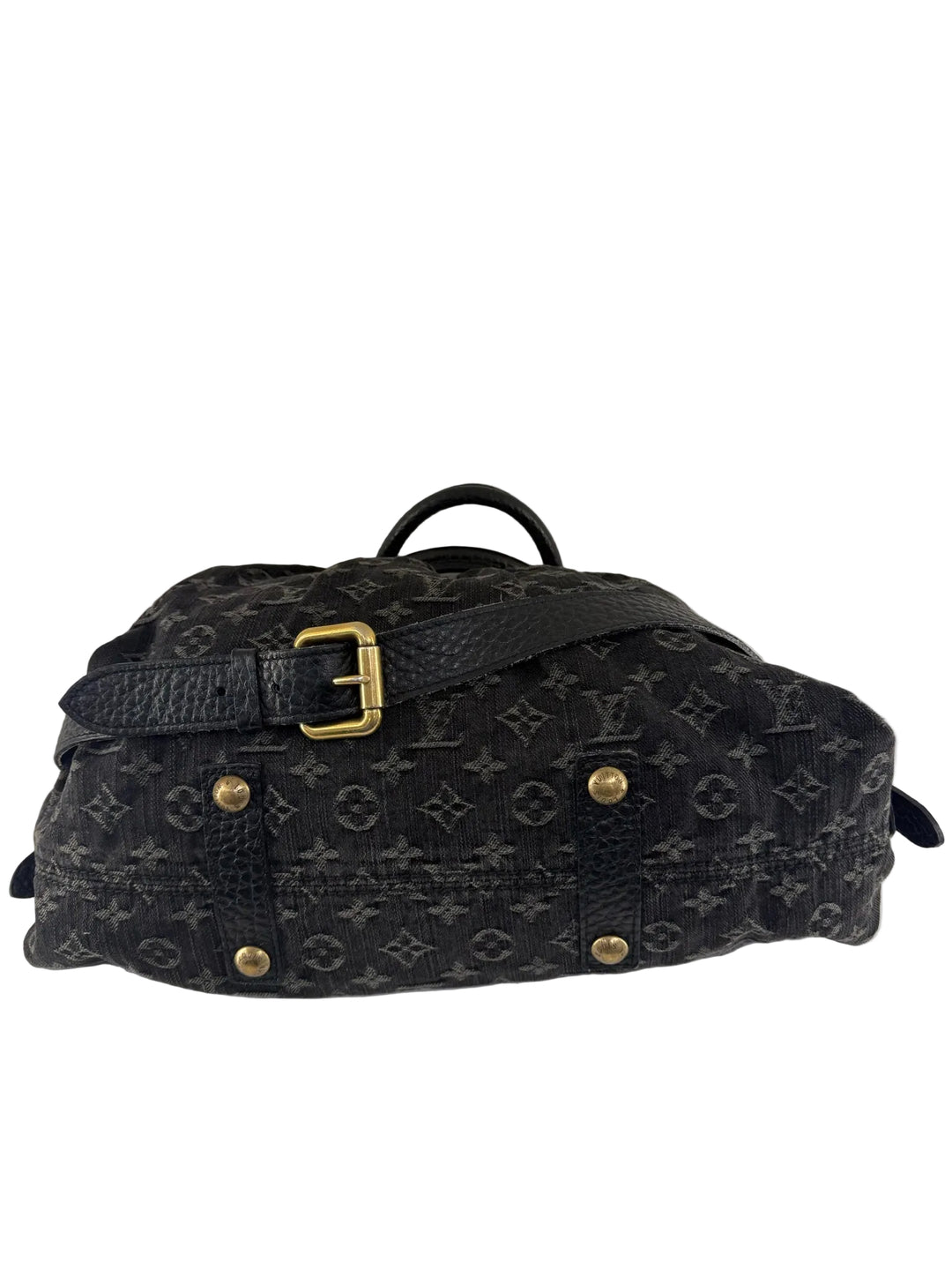 Louis Vuitton Black Denim Neo Cabi MM Designer Bag