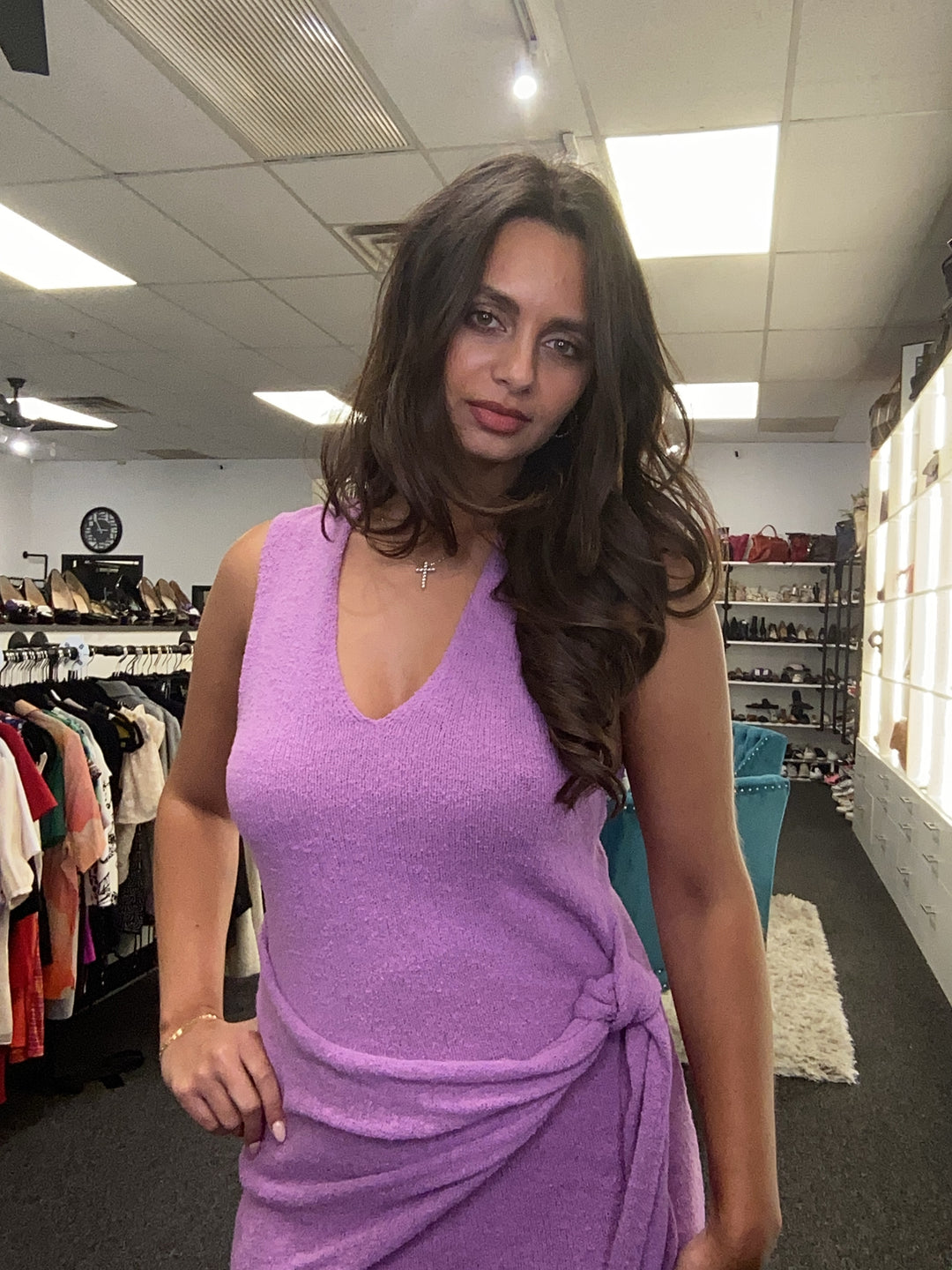 Resort Ready V Neck Beach Cover Up Dress