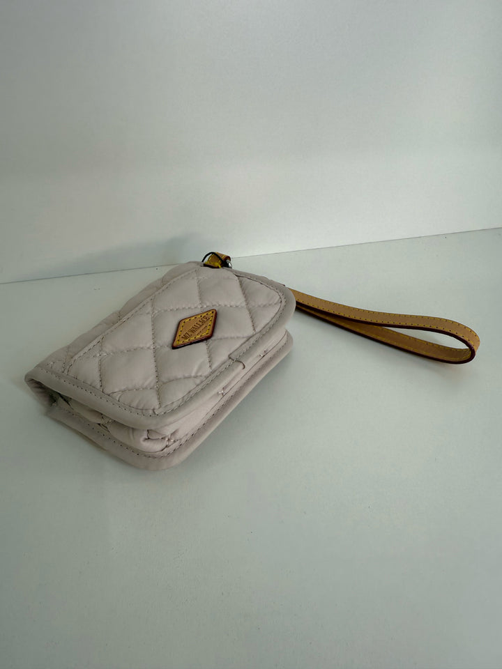 Mz Wallace Nylon Rose Wristlet