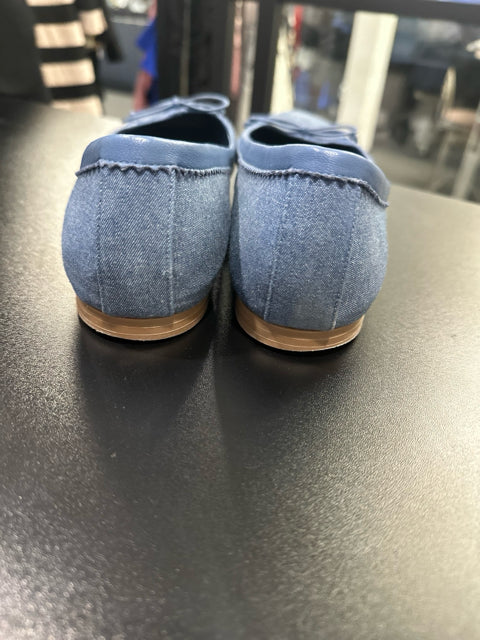 Christian Louboutin Sz 39 Denim Flats Shoes