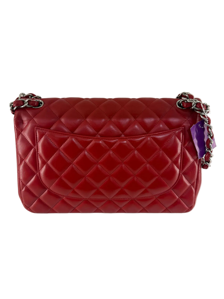 Chanel Classic Jumbo Double Flap Silver Hardware Designer