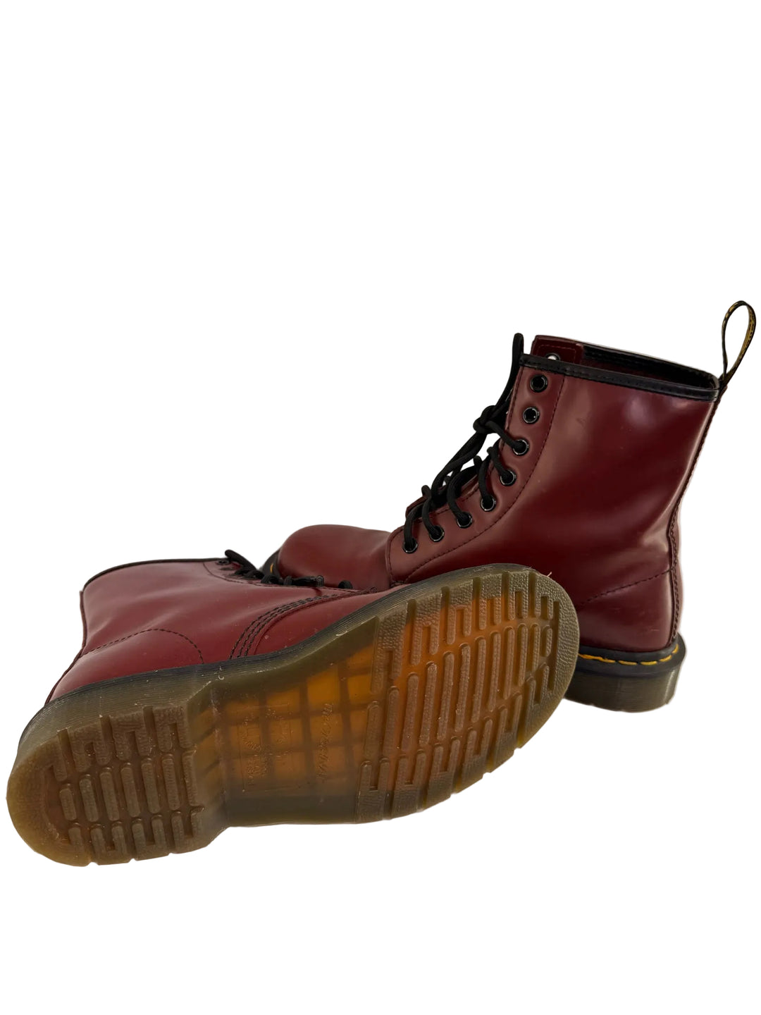DOC MARTEN Wine Sz 7 Original Lace Up Boots