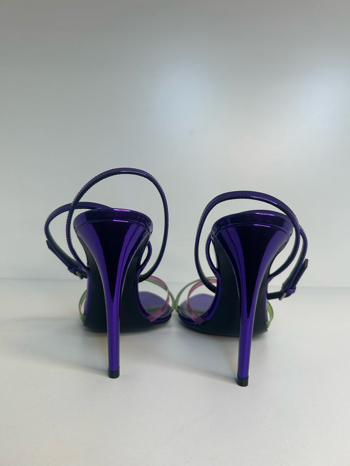 NIB Yves Saint Laurent Fever 110 Shoes Sandals Sz 37