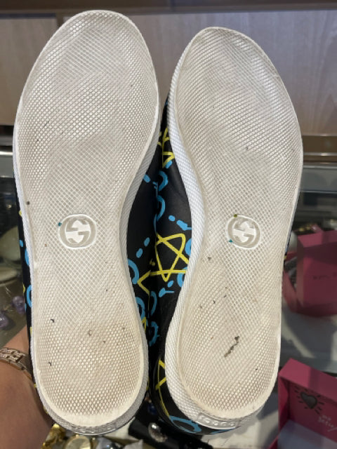 Sz 39 Gucci Sneaker Ghost Print Low Top – eliterepeatny