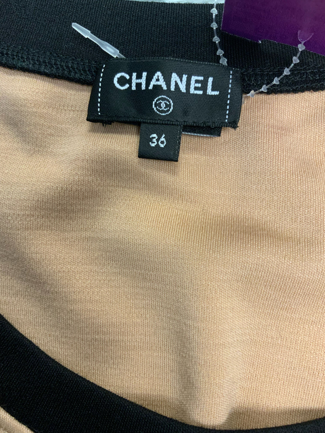 Chanel Crop T-shirt Top Size 36