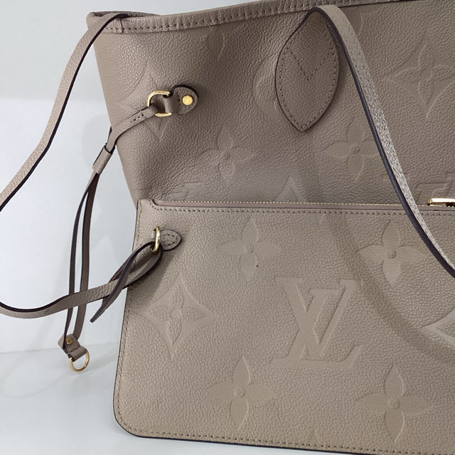Pre Loved Louis Vuitton Neverfull Empriente MM Designer Bag