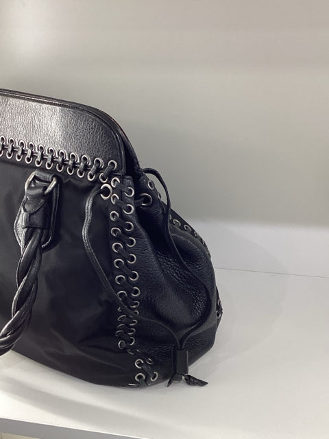 Prada Large Shoulder Bag Nylon Black