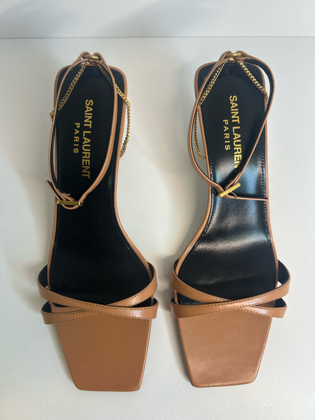 NIB Yves Saint Laurent Melody Kitten Heel Shoes Sz 36.5