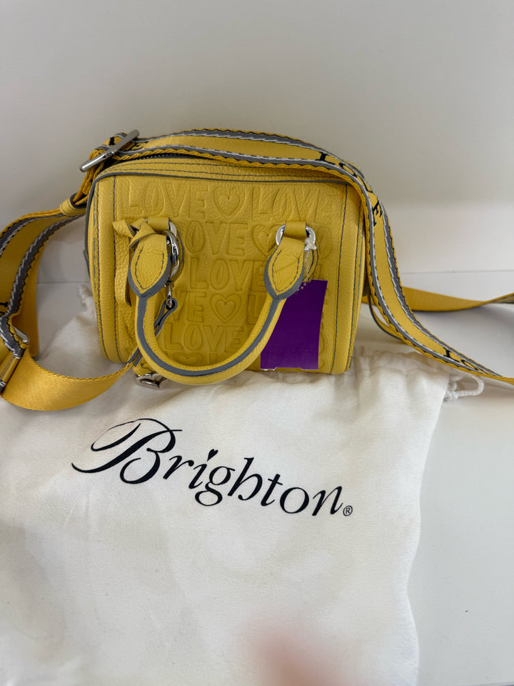 Brighton MINI Deeply IN LOVE Boston W Guitar Strap Bag