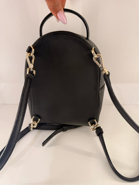 Pre Owned Kate Spade Black Leather Backpack
