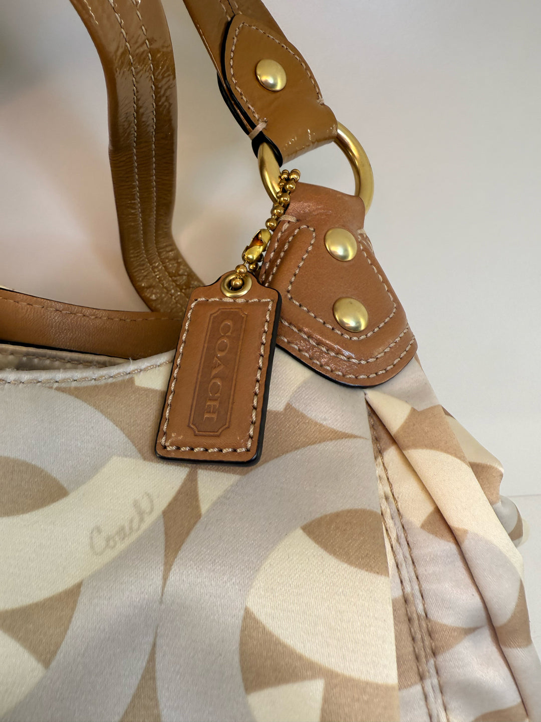 Coach Nylon Madison Maggie Shoulder Bag