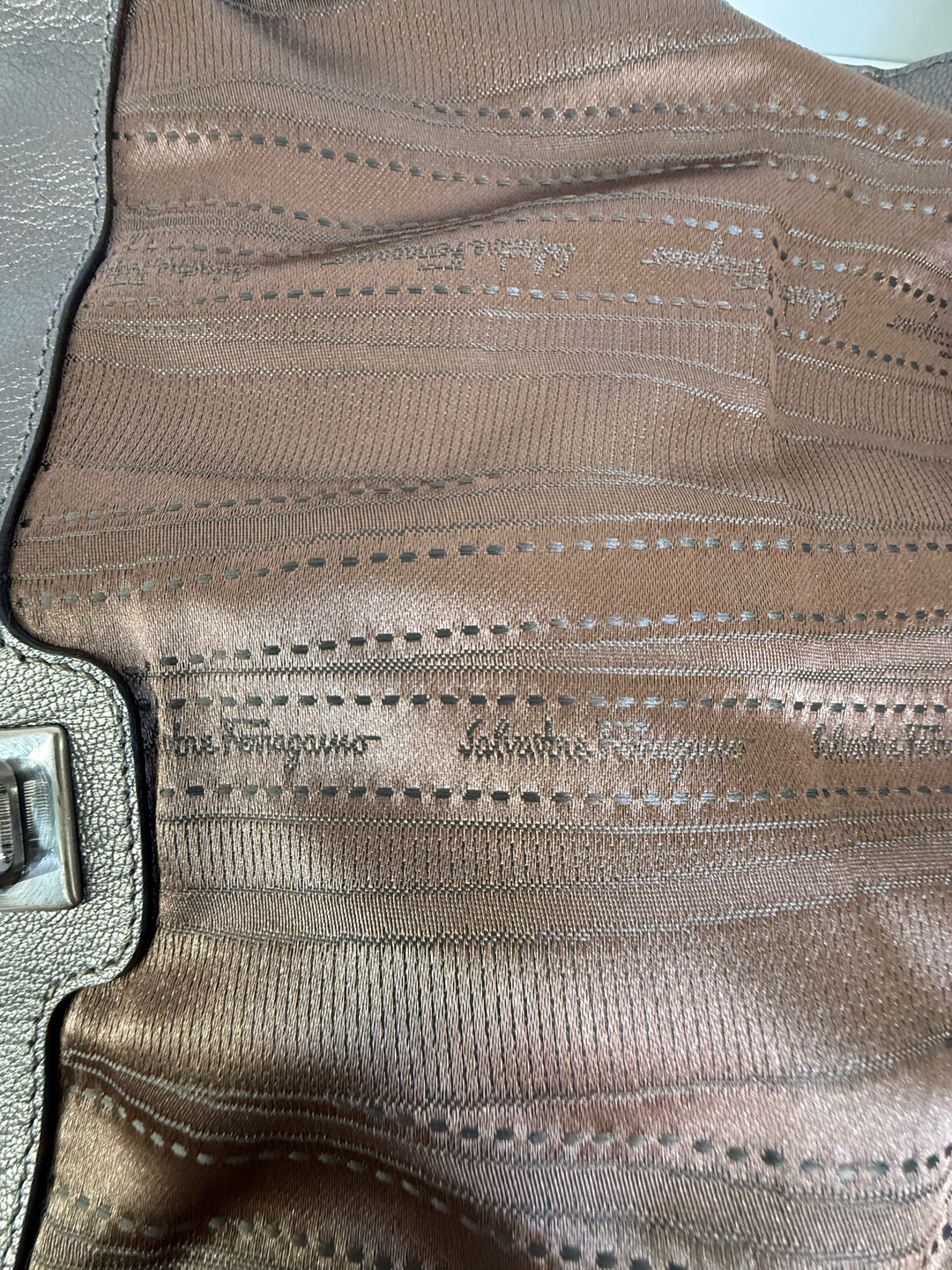Salvatore Ferragamo Pillowed Gancini Shoulder Designer Bag