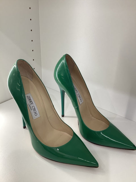 Jimmy Choo Emerald High Heels Pumps Sz 39
