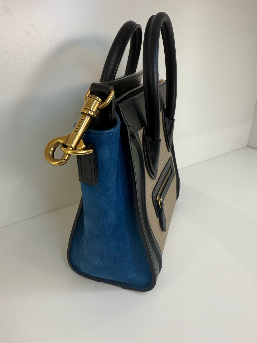 Celine NANO Color Block Designer Bag