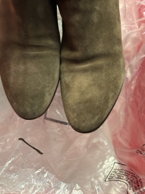 Coach Boots Sz 8.5 Suede Brown Shoes