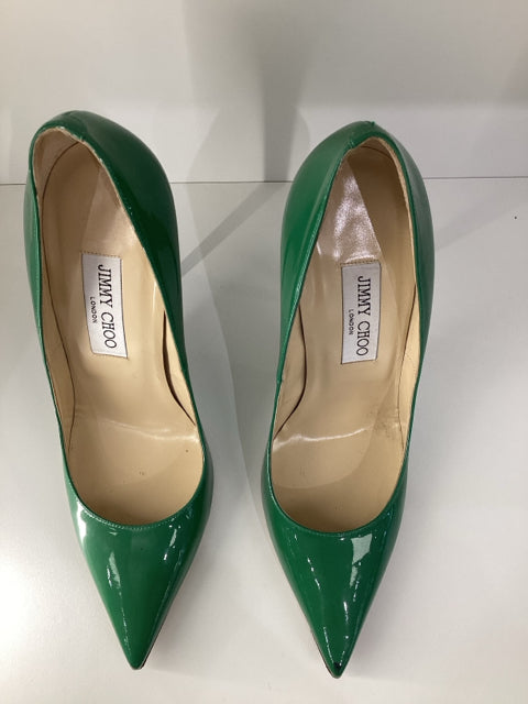 Jimmy Choo Emerald High Heels Pumps Sz 39