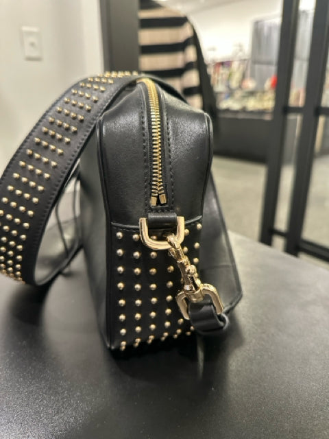 Anine Bing Leather Black Crossbody Shoulder Bag