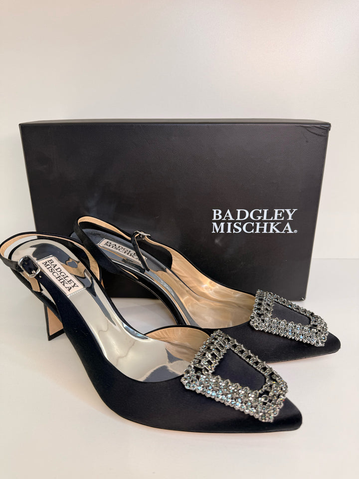 Badgley Mischka Slingback Shoes SZ 9