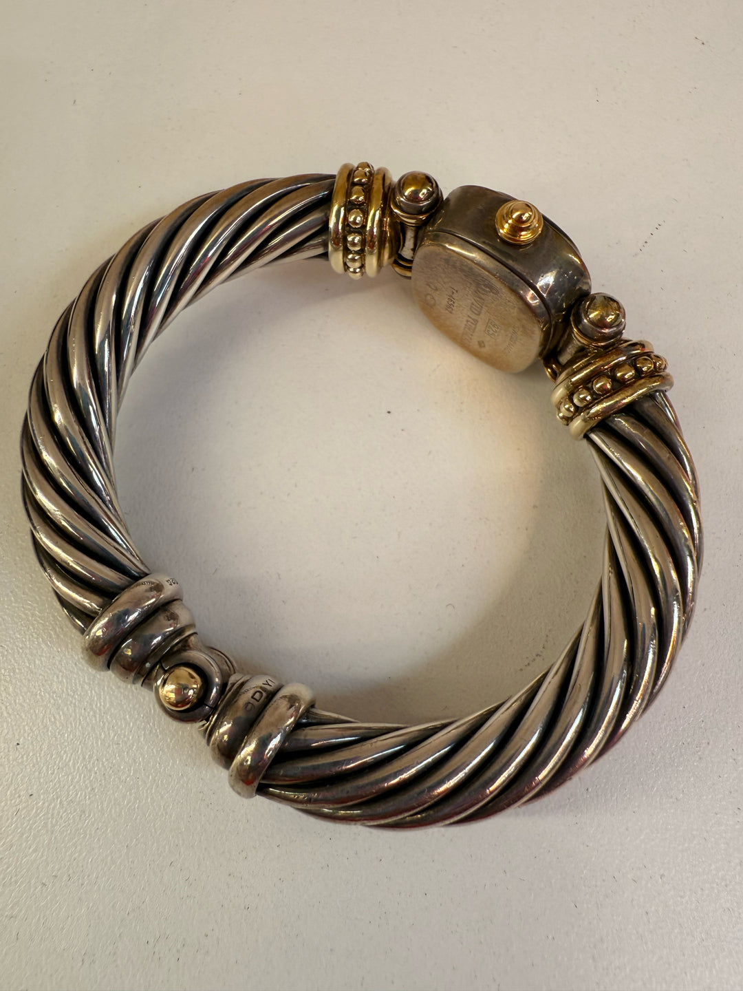 David Yurman MOP Face Bracelet Wristwatch