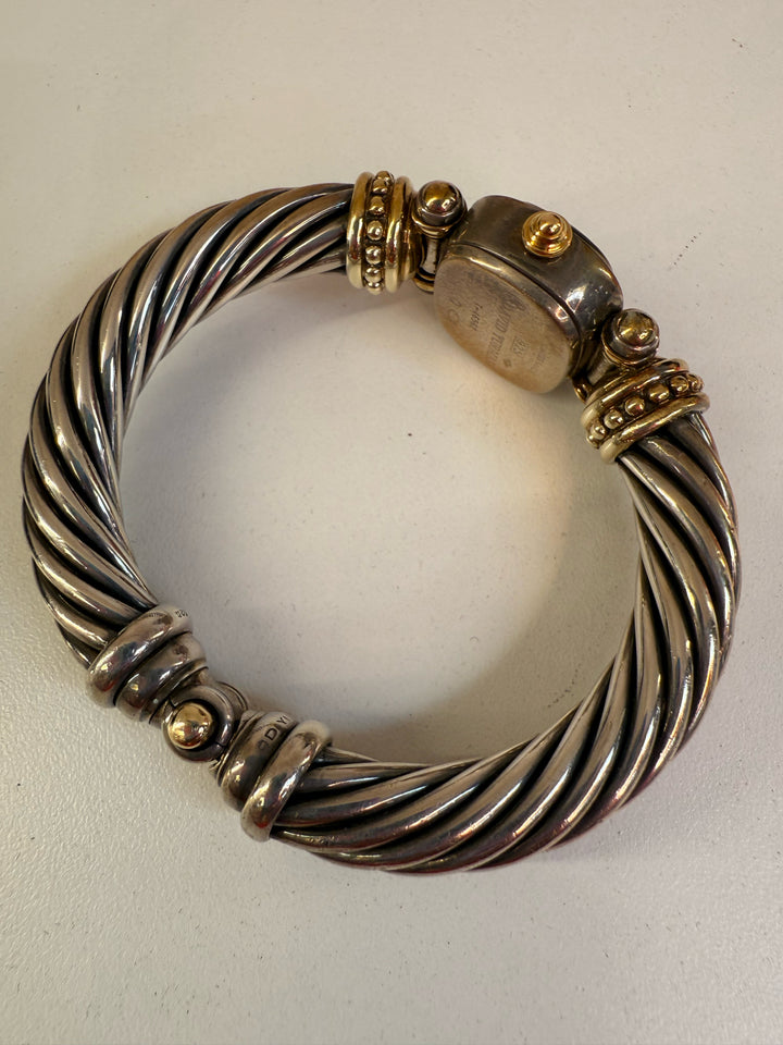 David Yurman MOP Face Bracelet Wristwatch