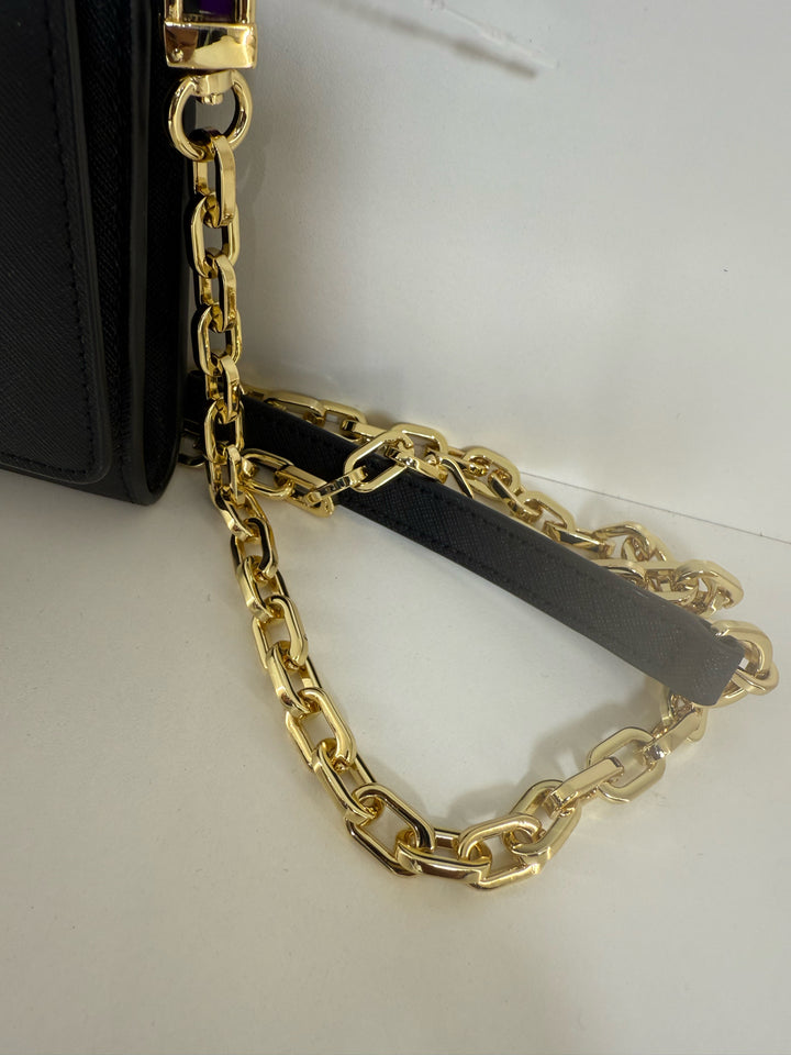 Tory Burch Small Flap Closure w/ Gold Chain Cross Body