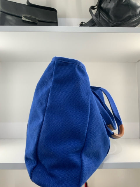 NWT Tory Burch Canvas Shopping Tote Bag.
