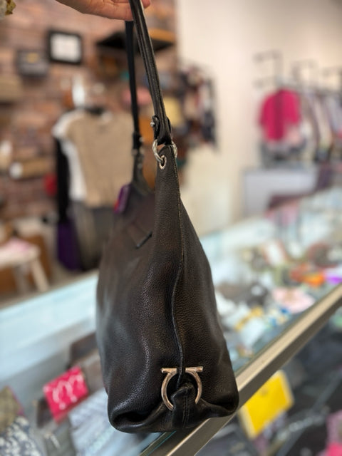 Salvatore Ferragamo Leather Shoulder Bag