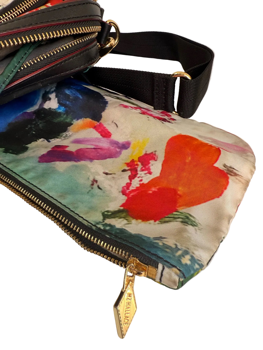Mz Wallace Abstract Print Cross Body Bag