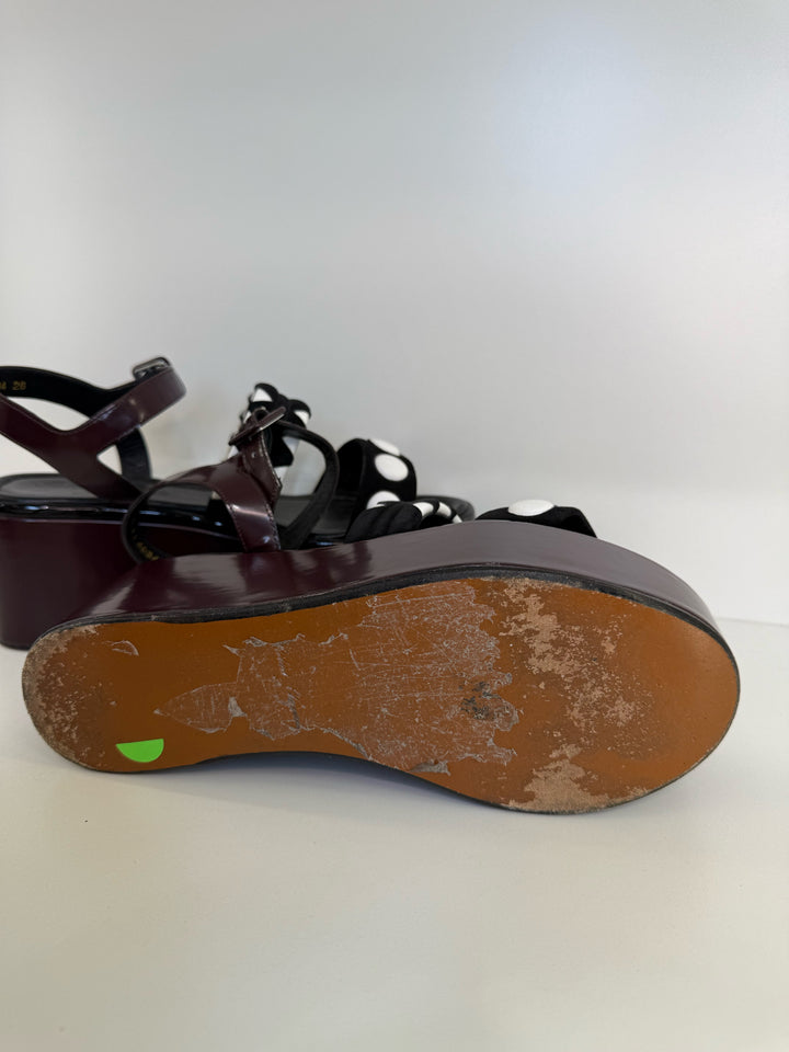Robert Clergerie Wedge Sandles Sz 39