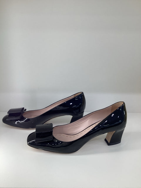 Sz 36.5 Miu Miu Black Bow Pumps Heels Shoes