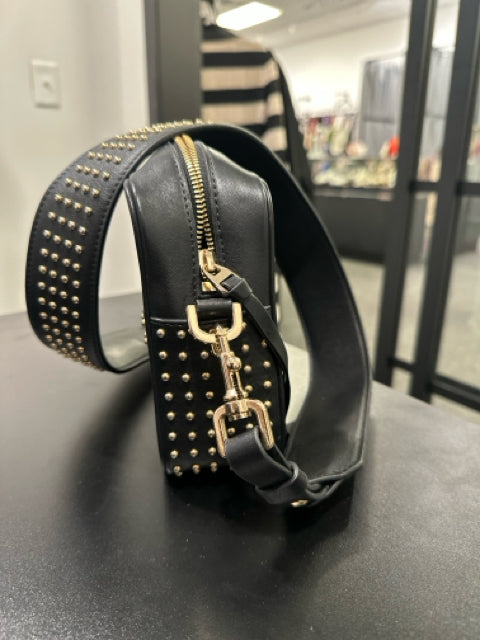 Anine Bing Leather Black Crossbody Shoulder Bag
